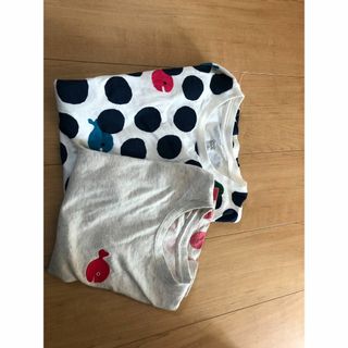 新品有☆半袖☆Tシャツ☆120＆SS☆ドット★きんぎょがにげた☆グラニフ★