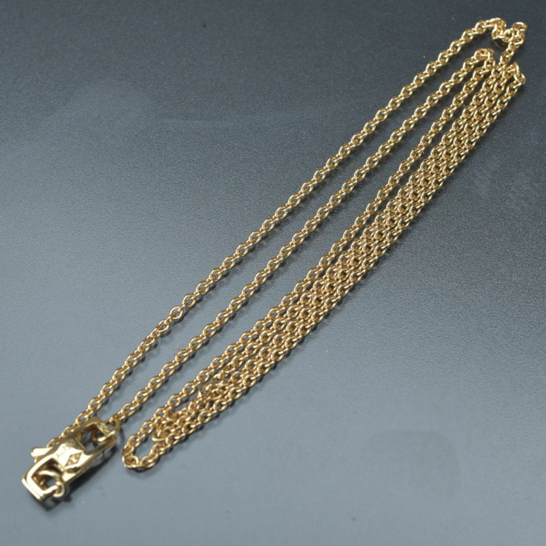 LOUIS VUITTON(ルイヴィトン)の美品◇ルイヴィトン K18 チェーン ネックレス ゴールド AU750 2.9g レディースのアクセサリー(ネックレス)の商品写真