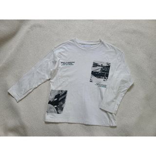 ZARA　KIDS　ロンT カットソー　ロゴ　長袖　男の子　ザラ　キッズ　110