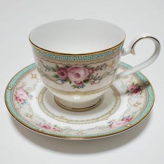 ノリタケ(Noritake)のNoritake ノリタケ ボーンチャイナ PALACE ROSE バラの宮殿 (グラス/カップ)