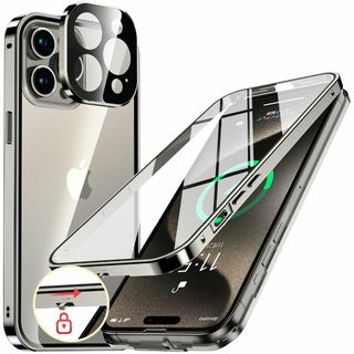 NIANGUO【ロック機能付き・自動ポップアップボタン】 iPhone15 Pr(その他)