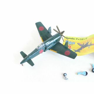 チョコエッグ　世界の戦闘機シリーズ 局地戦闘機 震電　破損あり(模型/プラモデル)