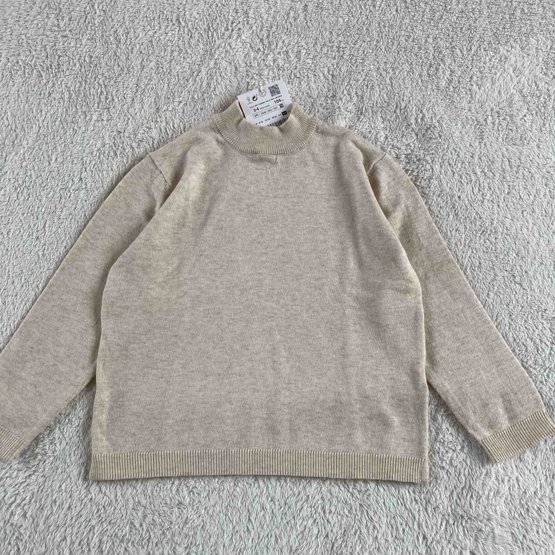 ZARA KIDS(ザラキッズ)の新品　ザラキッズ　コットンニット　ボンポワン　ボントン　プチバトー　べべ キッズ/ベビー/マタニティのキッズ服女の子用(90cm~)(ニット)の商品写真