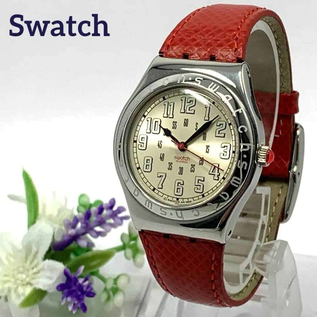 327 稼働品 Swatch スウォッチ SWISS レディース 腕時計 人気