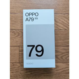 オッポ(OPPO)のoppoA79　ミステリーブラック(スマートフォン本体)