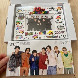 ジャニーズウエスト(ジャニーズWEST)のwest 写真たて(アイドルグッズ)