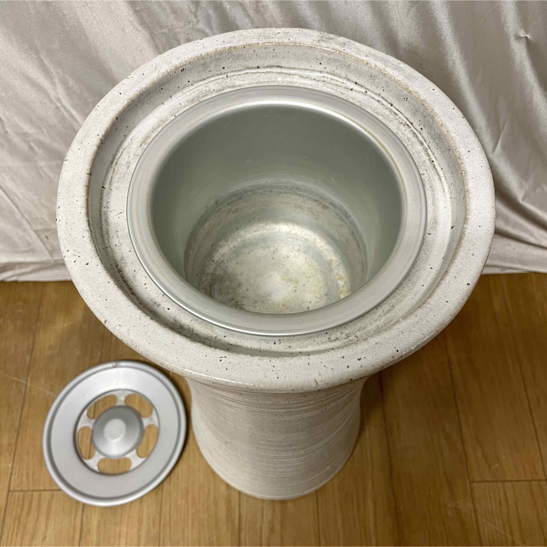 "信楽焼" 鼓型スモーキングスタンド スタンド灰皿 インテリア/住まい/日用品のインテリア小物(灰皿)の商品写真