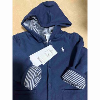 POLO RALPH LAUREN - 【新品】ラルフローレン リバーシブル パーカー カーディガン 80cm