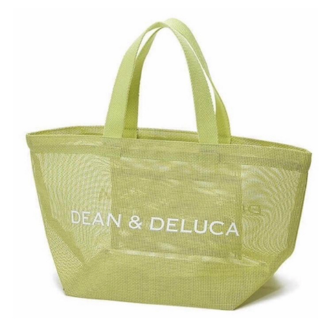 DEAN & DELUCA(ディーンアンドデルーカ)の新品直営店購入品 DEAN&DELUCAメッシュトートバッグライムグリーンS レディースのバッグ(トートバッグ)の商品写真