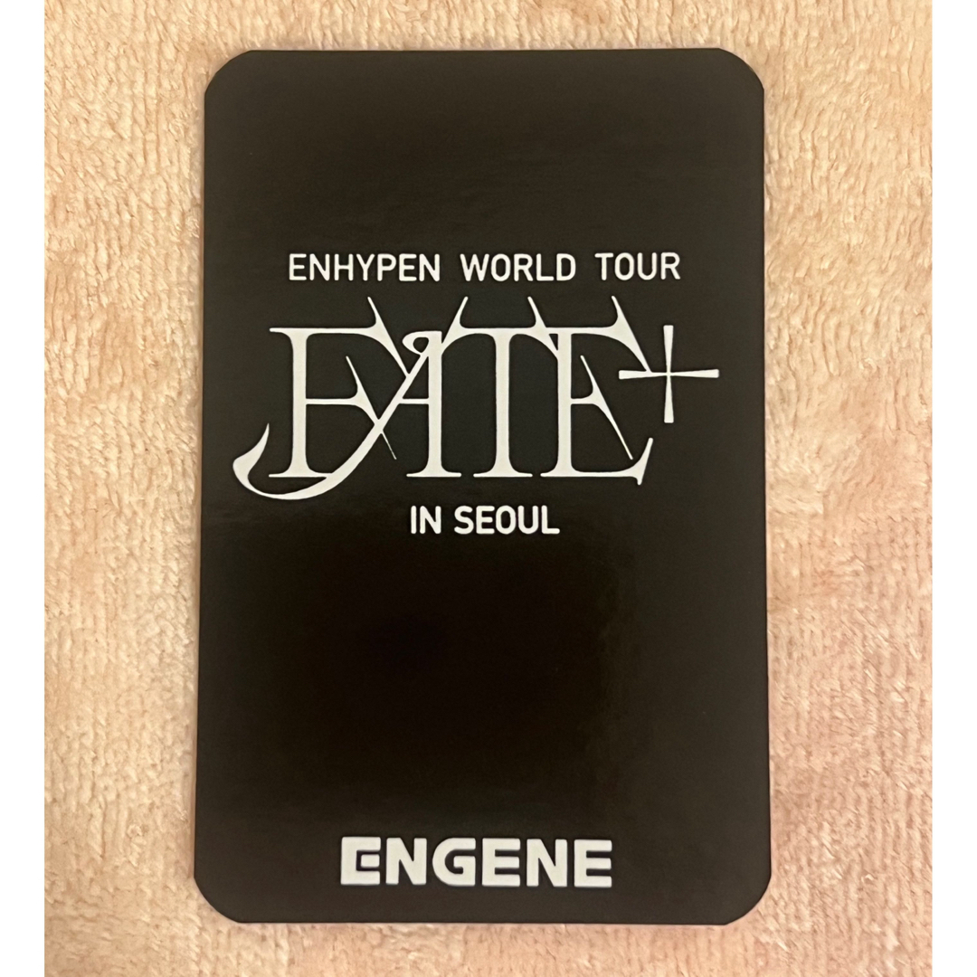 ENHYPEN(エンハイプン)のENHYPEN  FATE PLUS ソウルコン ニキ トレカ エンタメ/ホビーのCD(K-POP/アジア)の商品写真
