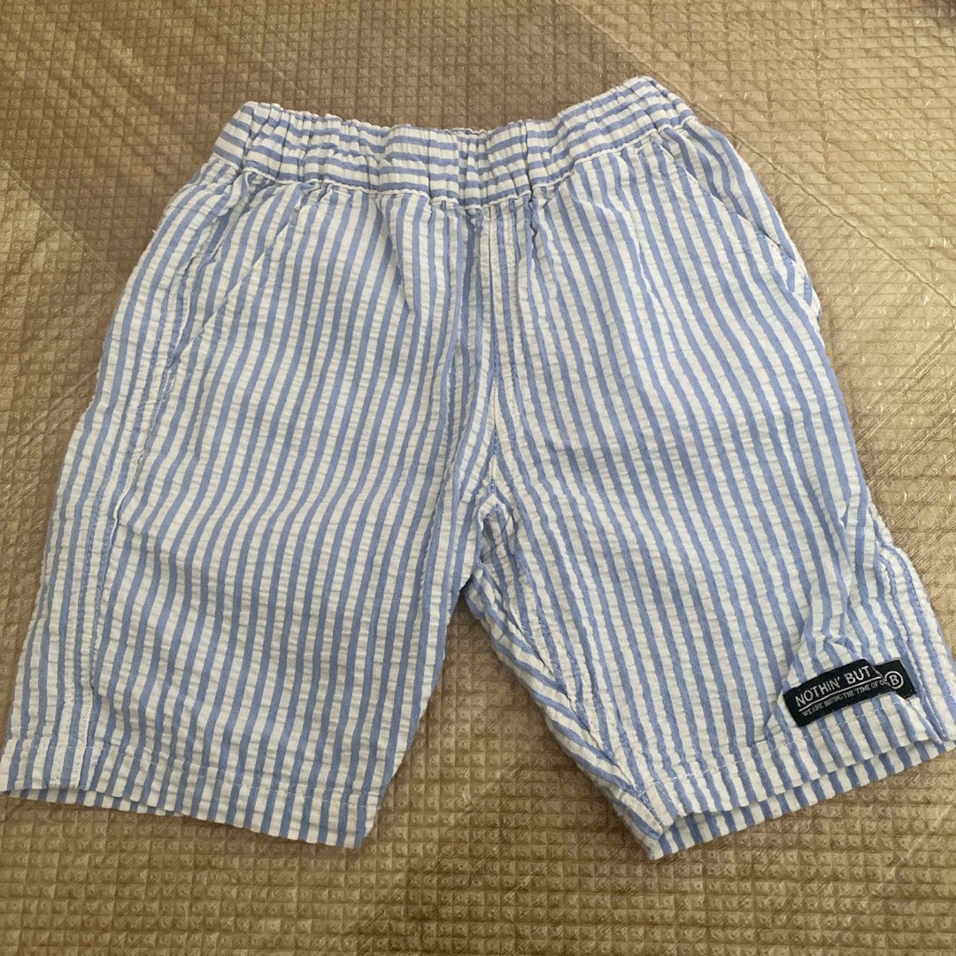 BREEZE(ブリーズ)のストライプハーフパンツ キッズ/ベビー/マタニティのキッズ服男の子用(90cm~)(パンツ/スパッツ)の商品写真