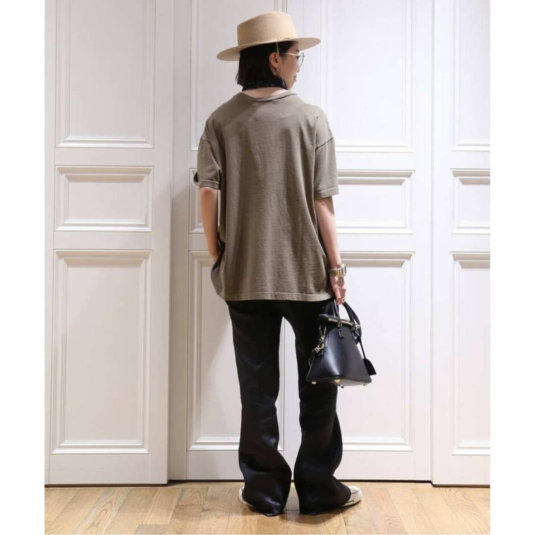 DEUXIEME CLASSE(ドゥーズィエムクラス)のSTAND ALONE　STRAIGHT FIT PIGMENT Tシャツ レディースのトップス(Tシャツ(半袖/袖なし))の商品写真