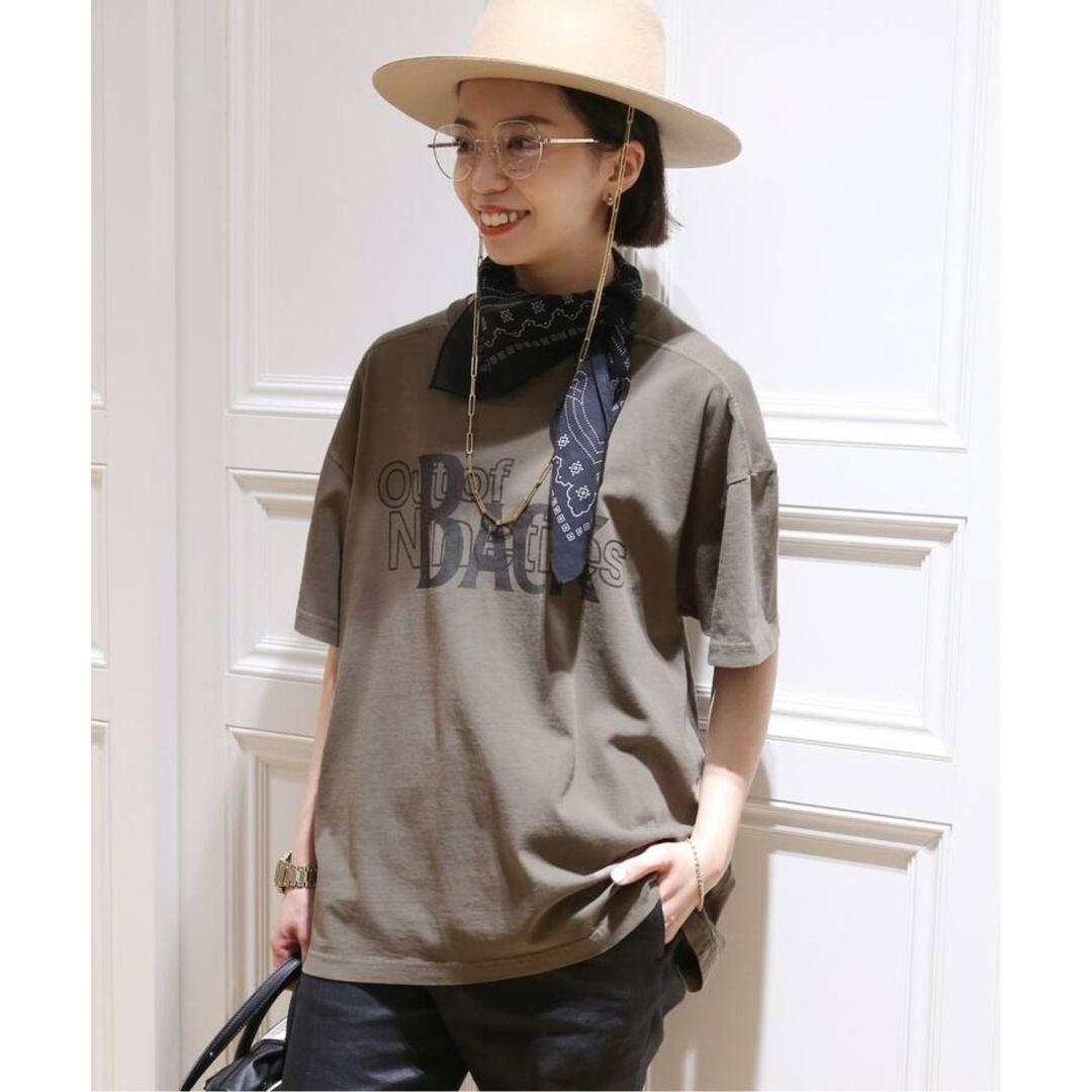 DEUXIEME CLASSE(ドゥーズィエムクラス)のSTAND ALONE　STRAIGHT FIT PIGMENT Tシャツ レディースのトップス(Tシャツ(半袖/袖なし))の商品写真