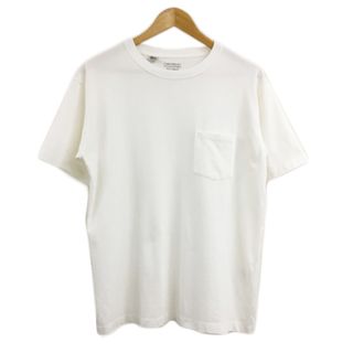 チャオパニック(Ciaopanic)のチャオパニック Tシャツ カットソー プルオーバー 無地 半袖 M 白(Tシャツ/カットソー(半袖/袖なし))