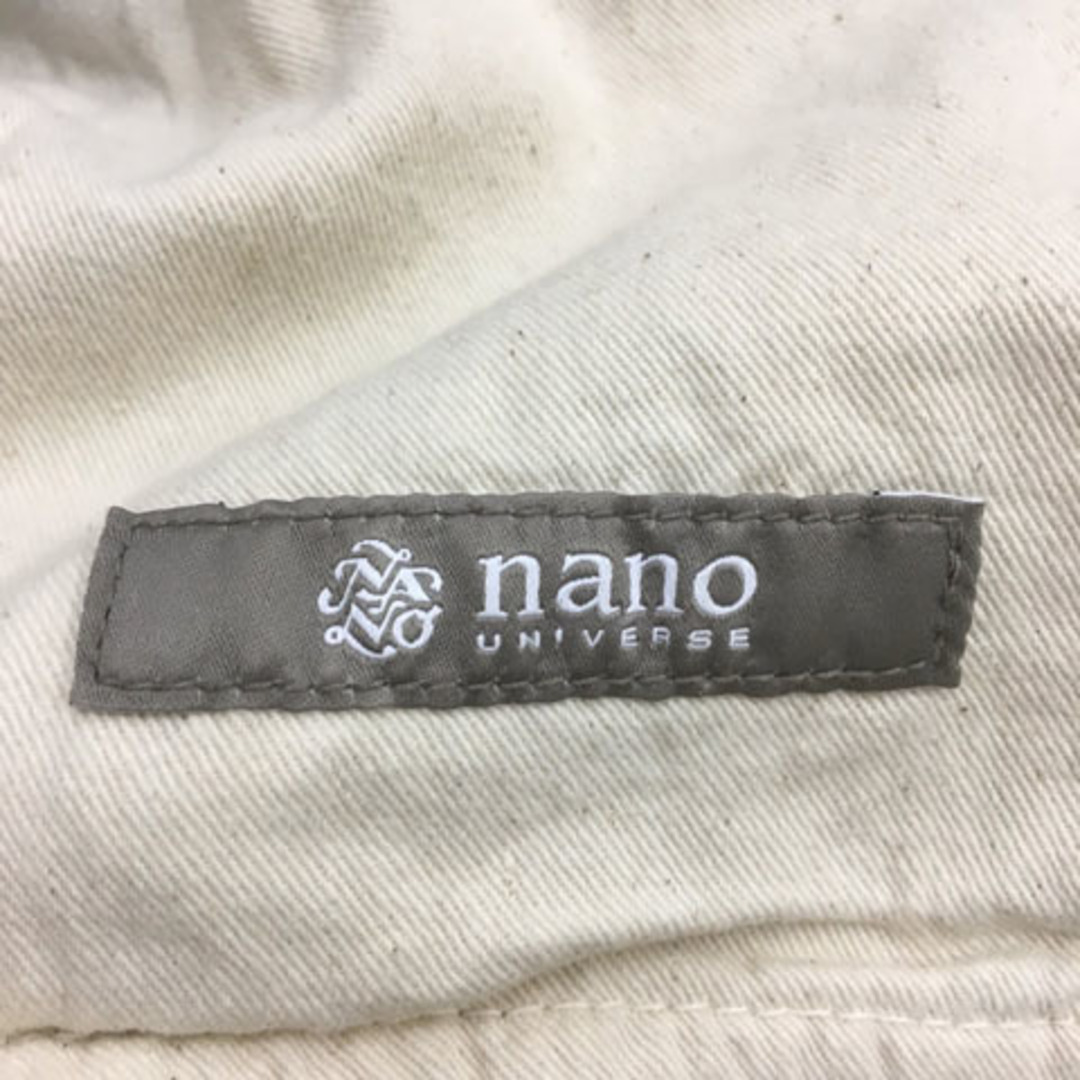 nano・universe(ナノユニバース)のナノユニバース パンツ チノ テーパード ロング 無地 S 緑 グリーン メンズのパンツ(チノパン)の商品写真