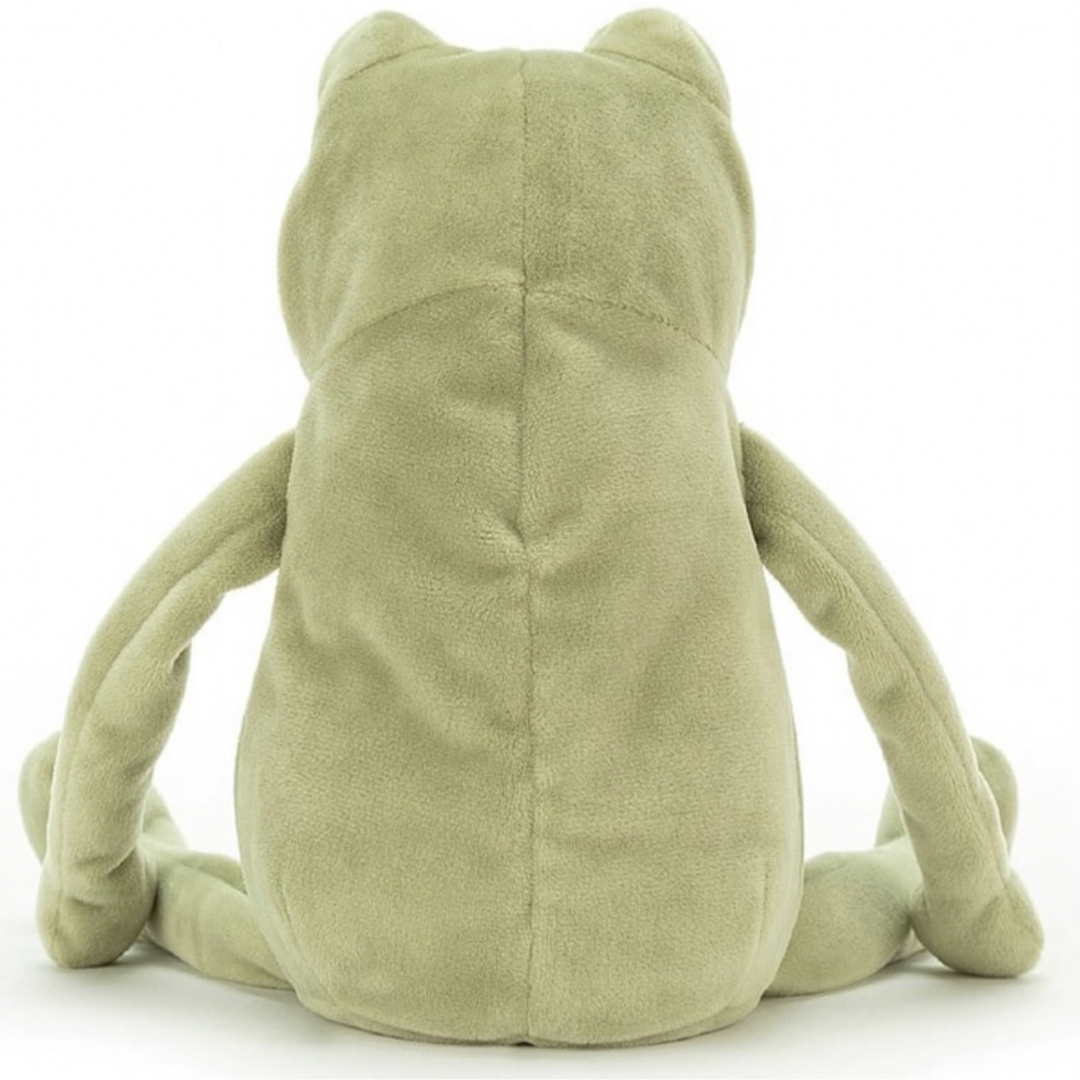 JELLY CAT(ジェリーキャット)の新作　新品　ジェリーキャット　カエル　かえる　frog フロッグ　ぬいぐるみ エンタメ/ホビーのおもちゃ/ぬいぐるみ(ぬいぐるみ)の商品写真