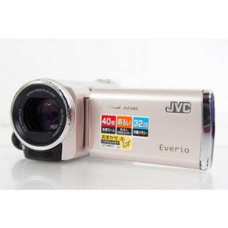 【中古】JVC Victorビクター エブリオEverio ハイビジョンデジタルビデオカメラ GZ-HM670 32GB内蔵メモリー(ビデオカメラ)