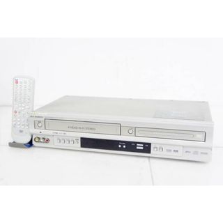 【中古】DXアンテナ DVD/VHSコンビネーションデッキ DVDプレーヤー一体型VHSビデオデッキ DV-140V DX BROADTEC(その他)