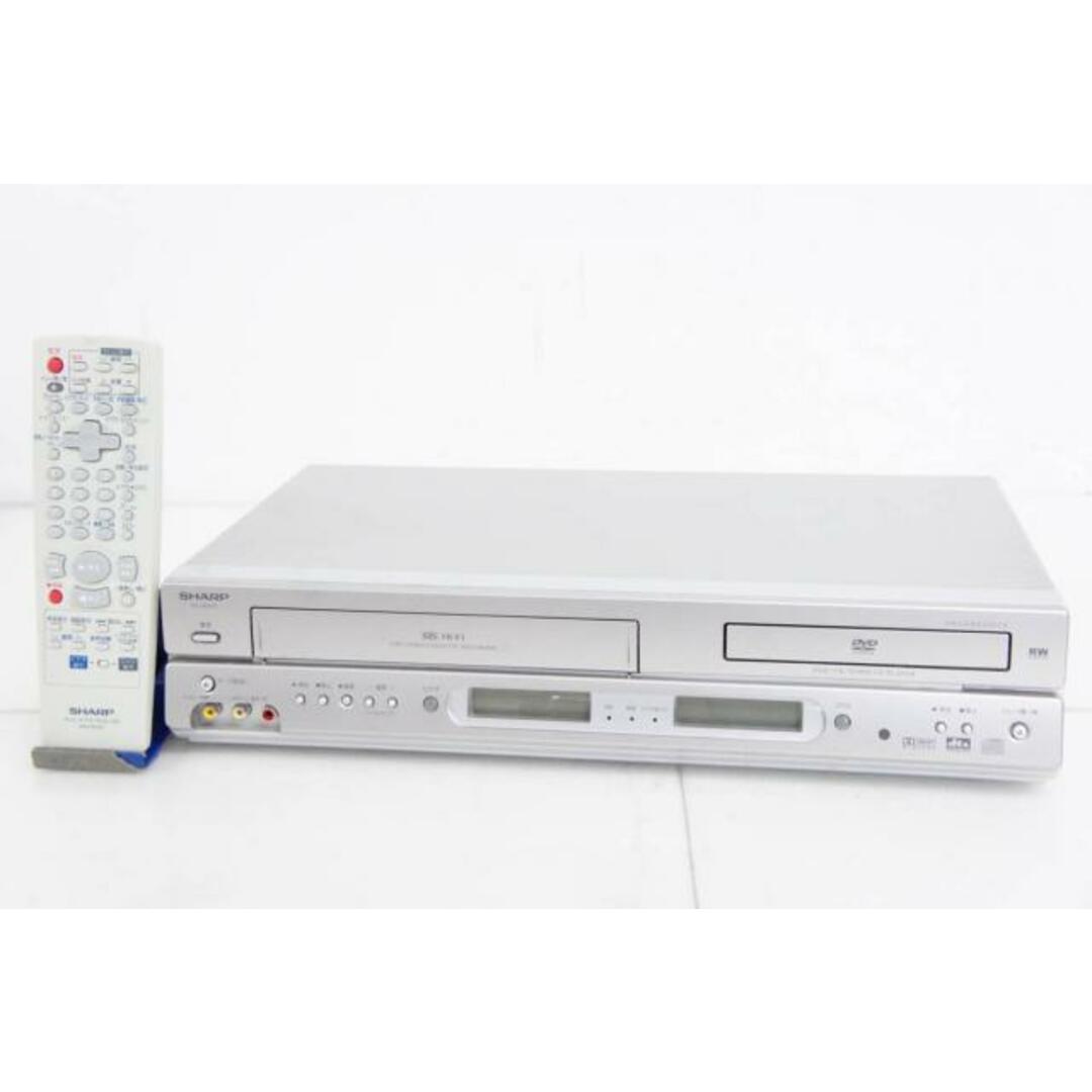 【中古】SHARPシャープ VTR一体型DVDビデオプレーヤー DVDプレーヤー一体型VHSビデオデッキ DV-NC600 スマホ/家電/カメラのテレビ/映像機器(その他)の商品写真