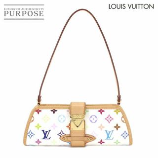 ルイヴィトン(LOUIS VUITTON)の新品同様 ルイ ヴィトン LOUIS VUITTON モノグラム マルチカラー シャーリー ショルダー クラッチ バッグ ブロン M40049 VLP 90198713(ショルダーバッグ)