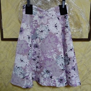 プロポーションボディドレッシング(PROPORTION BODY DRESSING)のPROPORTION BODY DRESSING スカート 花柄 美品(ひざ丈スカート)