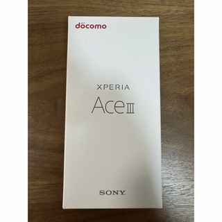 SONY - SONY Xperia AceIII 5G SO-53C(K)64GB