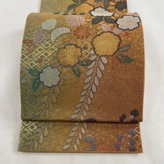 袋帯 美品 秀品 六通 正絹 【中古】(帯)