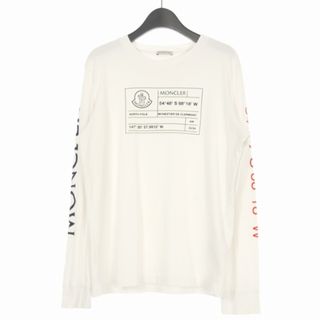 MONCLER - モンクレール MONCLER 23AW ADDRESS 長袖Tシャツ XS 白