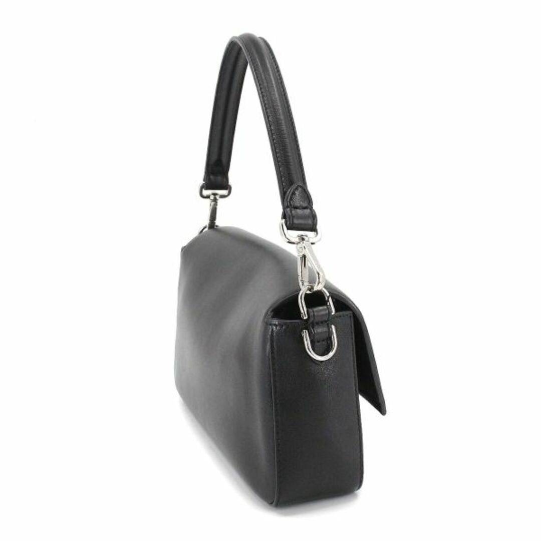 FENDI(フェンディ)の新品同様 フェンディ FENDI マークジェイコブス バゲット 2way ハンド ショルダー バッグ レザー ブラック 8BR600 VLP 90206559 レディースのバッグ(ハンドバッグ)の商品写真