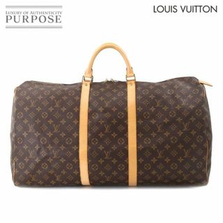 ルイヴィトン(LOUIS VUITTON)のルイ ヴィトン LOUIS VUITTON モノグラム キーポル 60 ボストン バッグ ブラウン M41422 ゴールド 金具 VLP 90209205(ボストンバッグ)