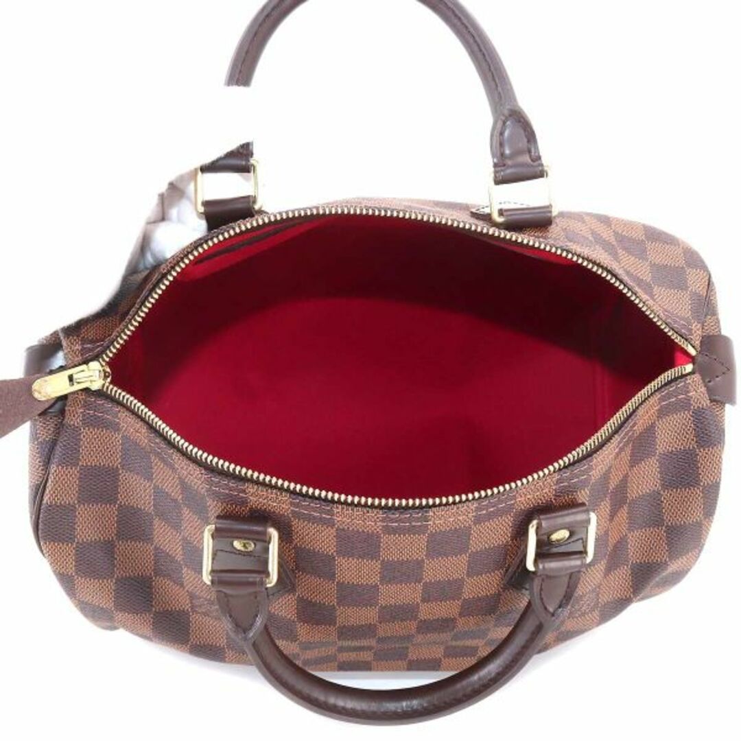 LOUIS VUITTON(ルイヴィトン)のルイ ヴィトン LOUIS VUITTON ダミエ スピーディ 30 ハンド バッグ エベヌ N41531 ブラウン ゴールド 金具 VLP 90209211 レディースのバッグ(ハンドバッグ)の商品写真