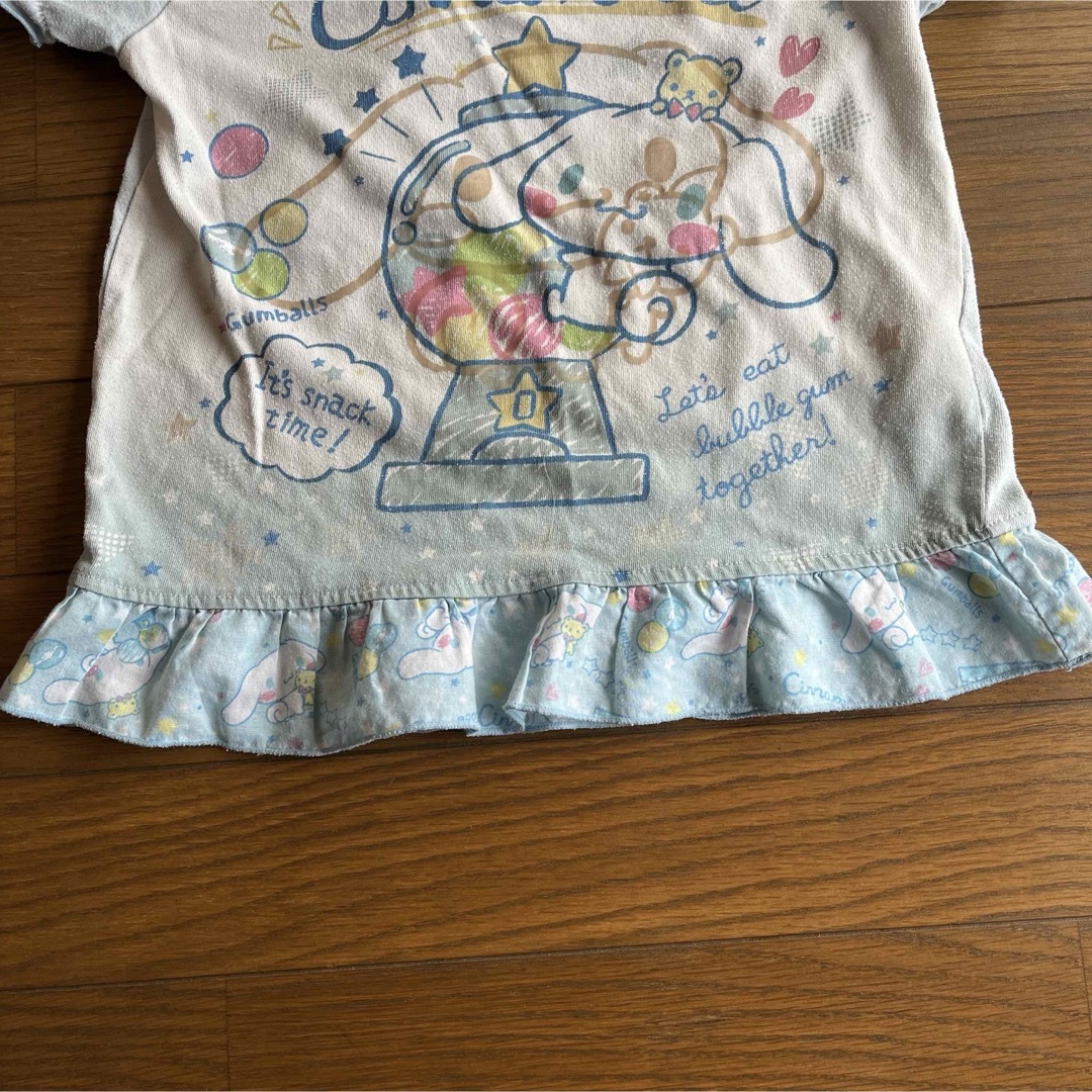 サンリオ(サンリオ)のサンリオ ＊ シナモロールキッズパジャマ 120 キッズ/ベビー/マタニティのキッズ服女の子用(90cm~)(パジャマ)の商品写真