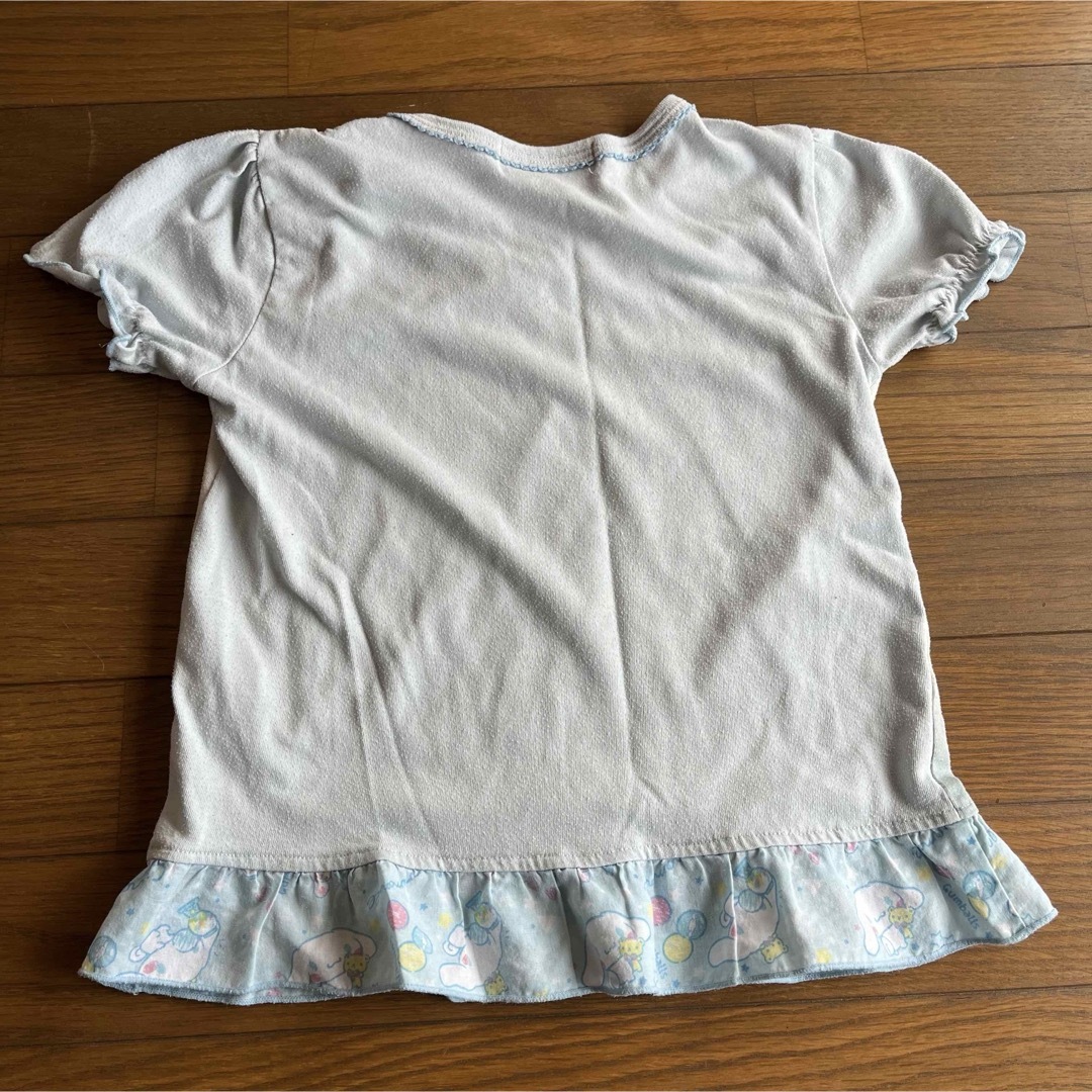 サンリオ(サンリオ)のサンリオ ＊ シナモロールキッズパジャマ 120 キッズ/ベビー/マタニティのキッズ服女の子用(90cm~)(パジャマ)の商品写真