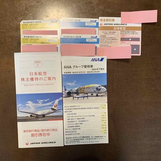 JAL ANA株主優待券(航空券)