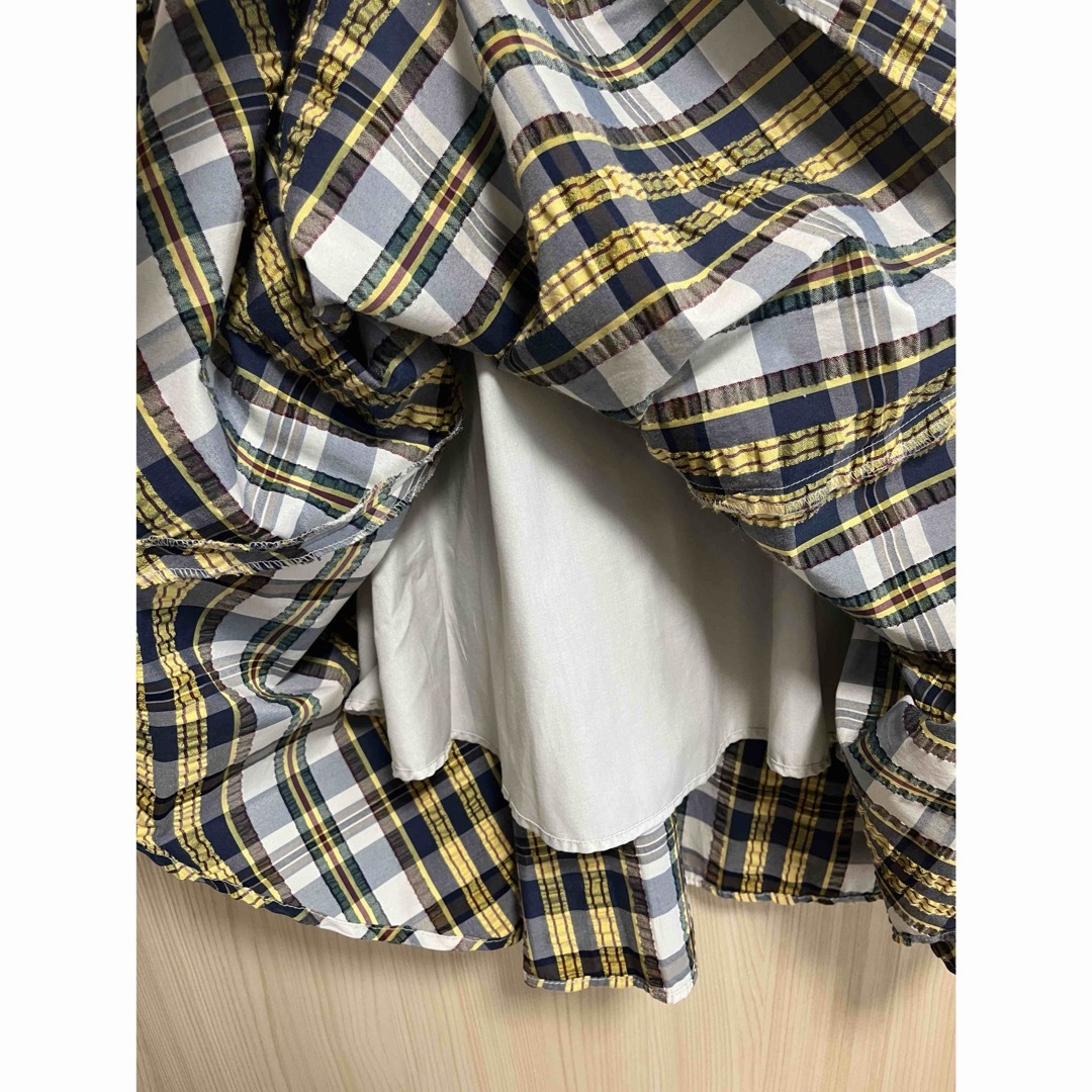 UNIQLO(ユニクロ)のUNIQLO✖️JWANDERSON チェック柄スカート レディースのスカート(ひざ丈スカート)の商品写真