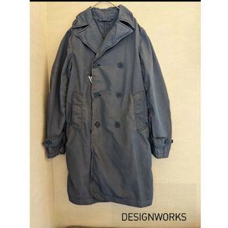 DESIGNWORKS - 【送料無料メンズ】DESIGNWORKSビンテージライクダブルコート　М