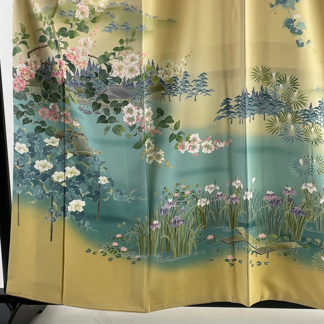 訪問着 身丈160cm 裄丈65cm M 正絹 美品 逸品 レディースの水着/浴衣(着物)の商品写真