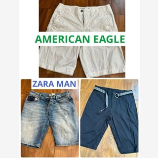 ザラ(ZARA)のZARA MAN AMERICAN EAGLE OUTFITTERS まとめ売り(ショートパンツ)