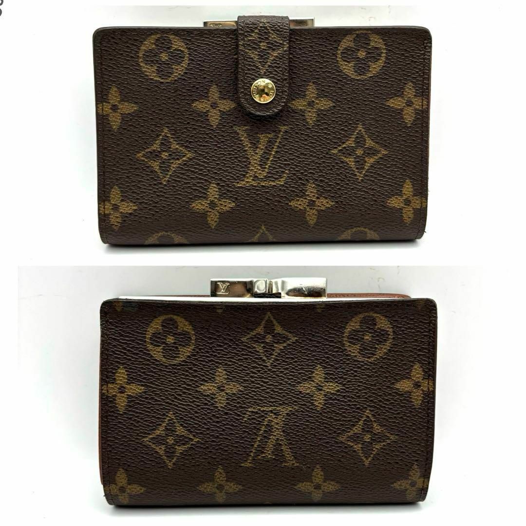 LOUIS VUITTON(ルイヴィトン)の希少✨ルイヴィトン モノグラム ポルトモネヴィエノワ USA限定 がま口 折財布 レディースのファッション小物(財布)の商品写真