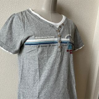 T&C Surf Designs 半袖Tシャツ グレー厚手コットン ロゴ M(Tシャツ(半袖/袖なし))