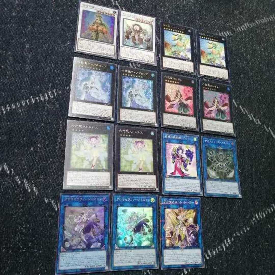 遊戯王(ユウギオウ)の遊戯王　六花　デッキ　ボタン　スノードロップ　[02553] エンタメ/ホビーのトレーディングカード(Box/デッキ/パック)の商品写真