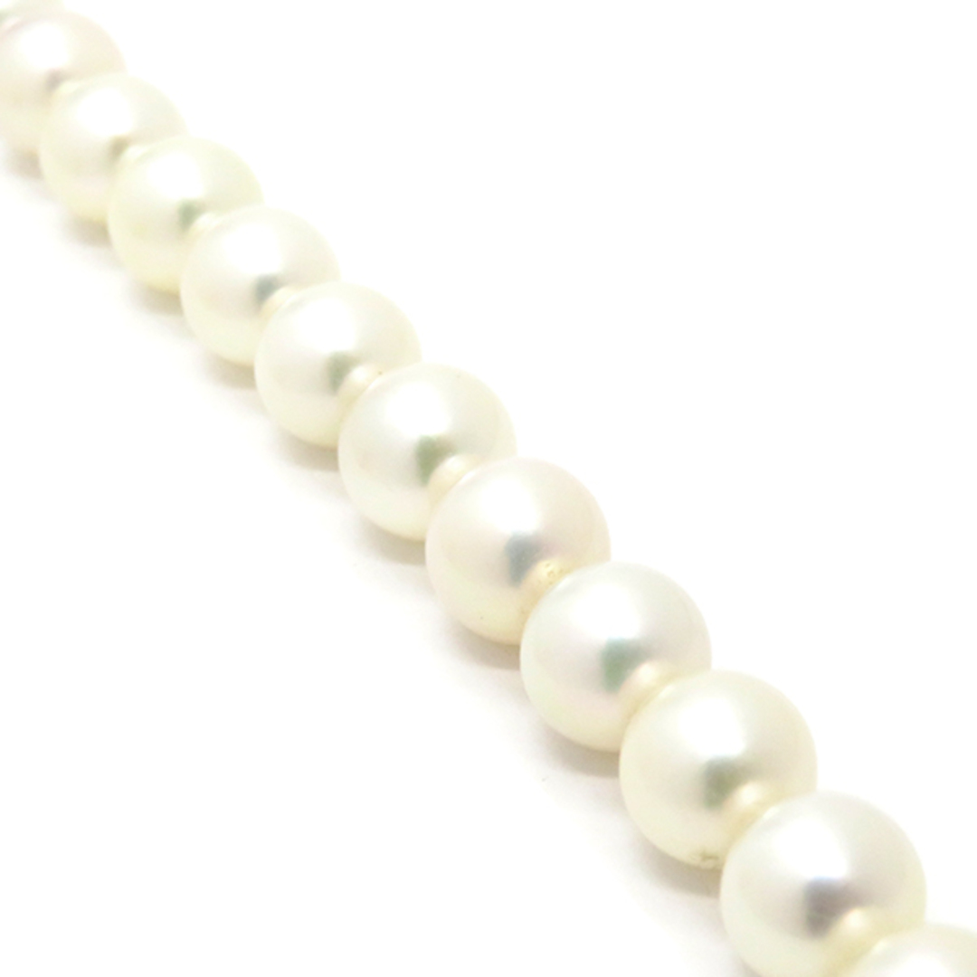 MIKIMOTO(ミキモト)のミキモト MIKIMOTO ネックレス パールネックレス パール K14WG パールホワイト シルバー金具 MIKIMOTO 真珠  【箱】【中古】 レディースのアクセサリー(ネックレス)の商品写真