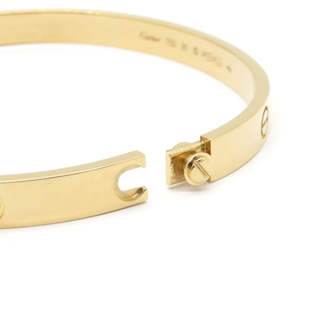 Cartier(カルティエ)のカルティエ Cartier ブレスレット LOVE ラブブレス K18YG イエローゴールド #20 750 18K 18金 バングル  B6067520【中古】 レディースのアクセサリー(ブレスレット/バングル)の商品写真