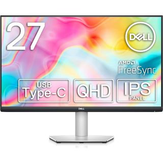 デル(DELL)のDell S2722DC 27インチ WQHDモニター/4ms/75Hz/(ディスプレイ)