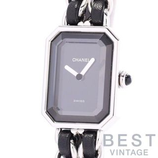 シャネル(CHANEL)のシャネル 【CHANEL】 プルミエール Mサイズ H0451 レディース ブラック ステンレススティール 腕時計 時計 PREMIERE MIDDLE SIZE BLACK SS 【中古】 (腕時計)