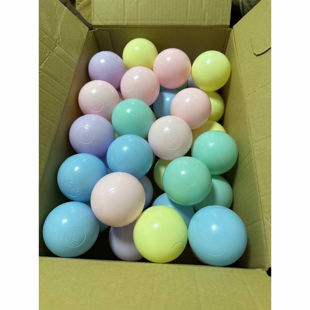 パズルカラー　ボールプール　ボールのみ キッズ/ベビー/マタニティのおもちゃ(ボール)の商品写真
