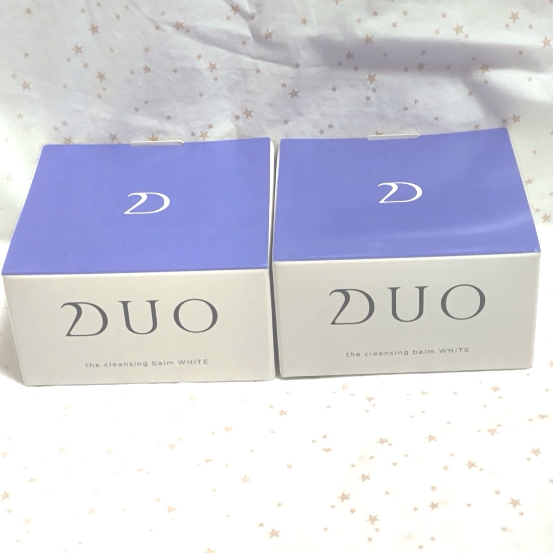 DUO(デュオ)のDUO デュオ ザ クレンジングバームホワイト <クレンジング> 90g×2個 コスメ/美容のスキンケア/基礎化粧品(クレンジング/メイク落とし)の商品写真