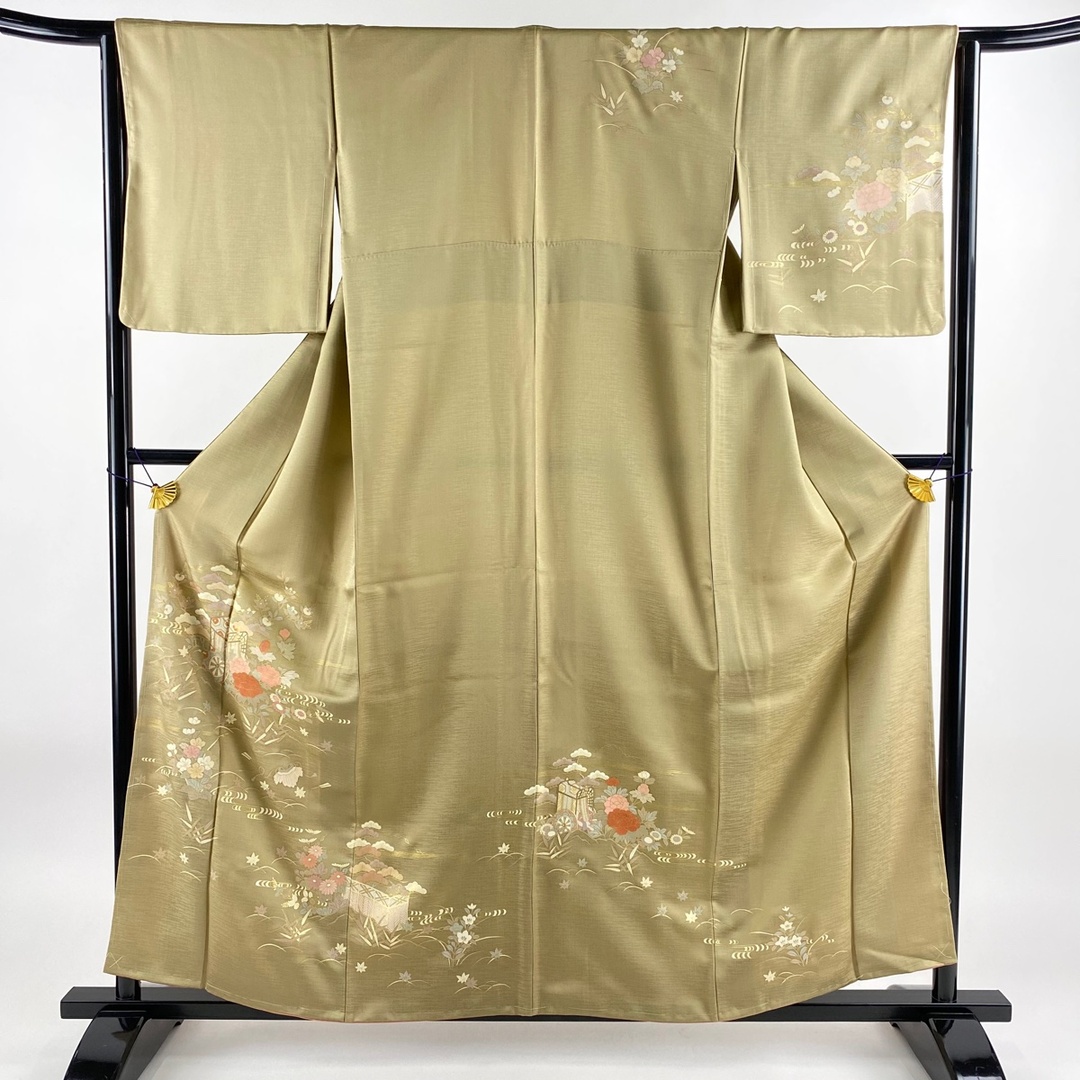 訪問着 身丈158cm 裄丈64.5cm 正絹 美品 秀品 【中古】 レディースの水着/浴衣(着物)の商品写真