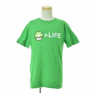 【古着】00s スーパーマリオ 1UP半袖Tシャツ(Tシャツ/カットソー(半袖/袖なし))