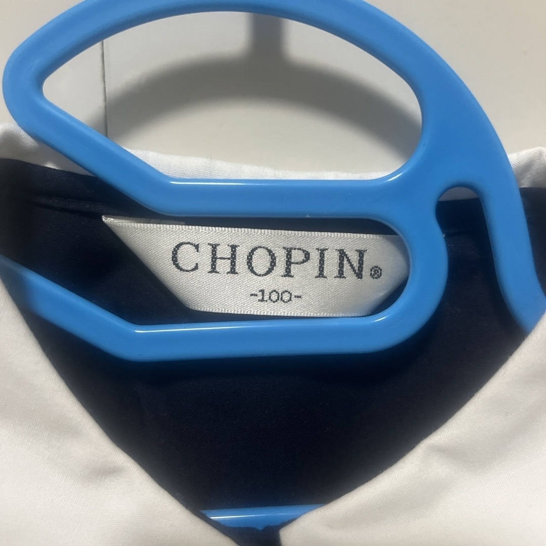 CHOPIN(ショパン)のショパン　お受験用　紺色　ワンピース　2着　100 キッズ/ベビー/マタニティのキッズ服女の子用(90cm~)(ワンピース)の商品写真